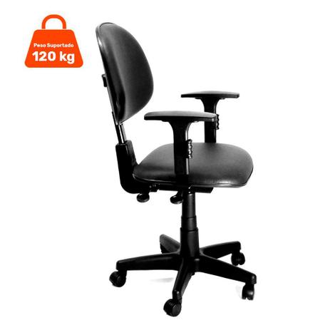 Cadeira de Escritório Secretária Relax Corano Preto - Mobly Menor preço em Cadeira de Escritório Secretária Relax Corano Preto - Mobly