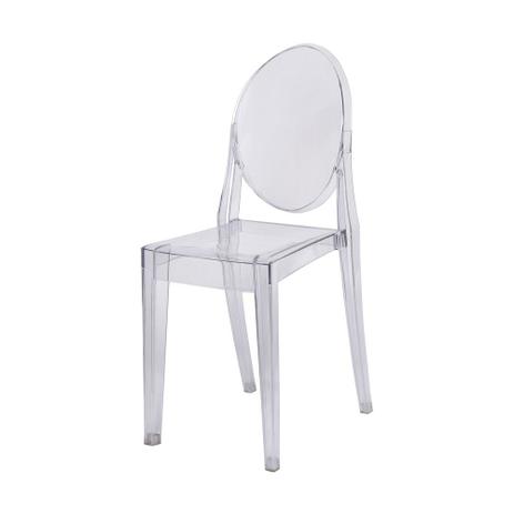 Cadeira de Jantar Invisible Sem Braço Incolor - Or design Menor preço em Cadeira de Jantar Invisible Sem Braço Incolor - Or design