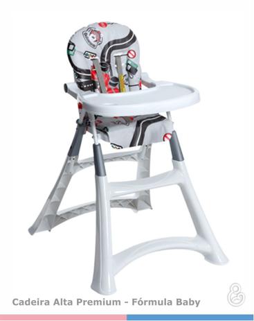 Cadeira de Papá Alta Premium Fórmula Baby Galzerano Menor preço em Cadeira de Papá Alta Premium Fórmula Baby Galzerano