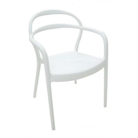 Cadeira de polipropileno e fibra de vidro com braço branca- SISSI - Tramontina (Branco) é boa?