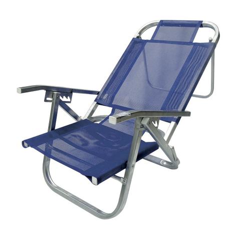 Cadeira de praia copacabana reclinável - azul royal - botafogo é boa?