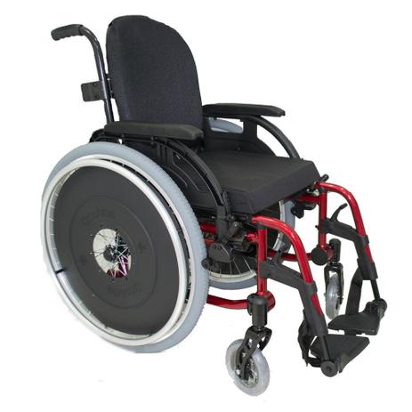 Cadeira de Rodas K3 Alumínio com Encosto Rígido Hummel Anatômico Ortobras Menor preço em Cadeira de Rodas K3 Alumínio com Encosto Rígido Hummel Anatômico Ortobras