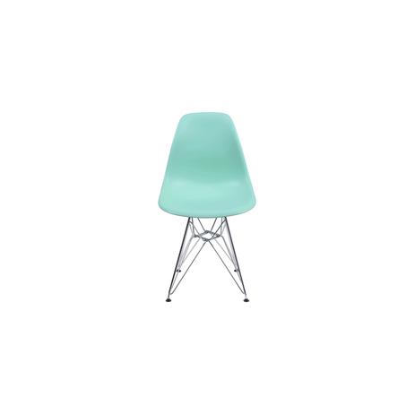 Cadeira Dkr Eames Polipropileno Base Eiffel Ferro Verde Tifanny - Inovakasa Menor preço em Cadeira Dkr Eames Polipropileno Base Eiffel Ferro Verde Tifanny - Inovakasa