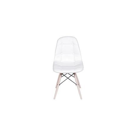 Cadeira Eames Dkr Botone Base Eiffel Madeira Branca - Inovakasa Menor preço em Cadeira Eames Dkr Botone Base Eiffel Madeira Branca - Inovakasa