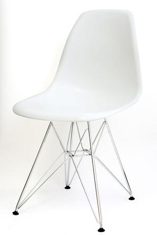 Cadeira Eames Polipropileno Branco Fosco Base Cromada - 9521 - Sun house é boa?