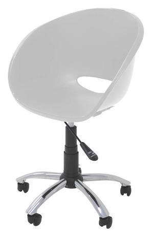 Cadeira Elena Com Rodizio Cor Branco - 21708 - Tramontina Menor preço em Cadeira Elena Com Rodizio Cor Branco - 21708 - Tramontina