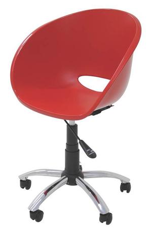 Cadeira Elena Com Rodizio Cor Vermelho - 21709 - Tramontina Menor preço em Cadeira Elena Com Rodizio Cor Vermelho - 21709 - Tramontina