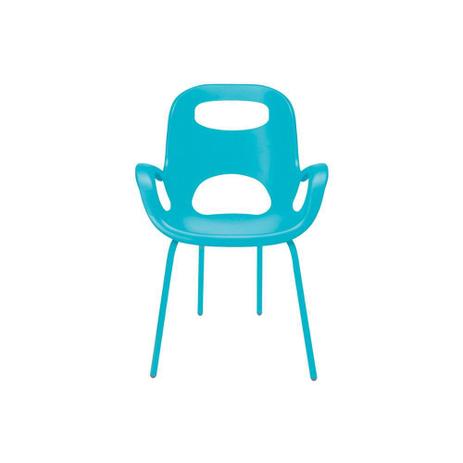 Cadeira em Polipropileno com Braço Oh Chair Turquesa - Casa etna Menor preço em Cadeira em Polipropileno com Braço Oh Chair Turquesa - Casa etna