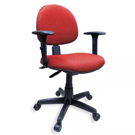 Cadeira Ergonômica Executiva Nr-17 Back System Escritório Vermelha - Flex mesas e cadeiras Menor preço em Cadeira Ergonômica Executiva Nr-17 Back System Escritório Vermelha - Flex mesas e cadeiras