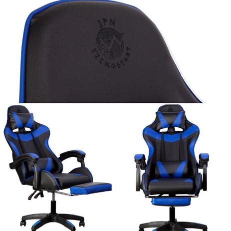Cadeira Escritorio/Gamer Tecnostart giratória/reclinável com apoio para Pernas - JPN TecnoStart Menor preço em Cadeira Escritorio/Gamer Tecnostart giratória/reclinável com apoio para Pernas - JPN TecnoStart