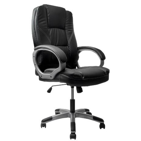 Cadeira Escritório Presidente Executiva Giratória Preta - FOX Office C9618 - FOX RACER Menor preço em Cadeira Escritório Presidente Executiva Giratória Preta - FOX Office C9618 - FOX RACER