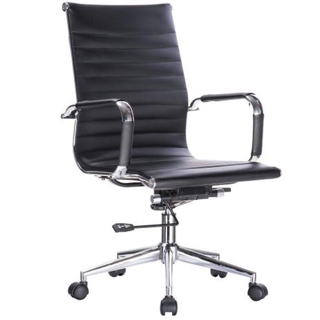 Cadeira Escritorio Resolute Office Preta - Facthus Menor preço em Cadeira Escritorio Resolute Office Preta - Facthus