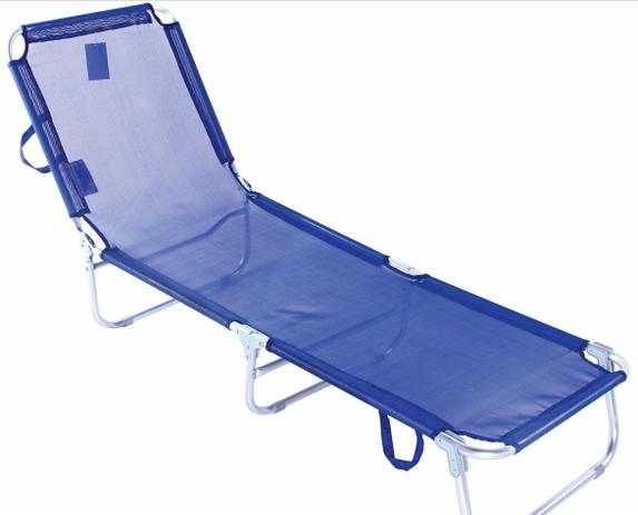 Cadeira espreguiçadeira alumínio com catraca azul - Bel Lazer é boa?