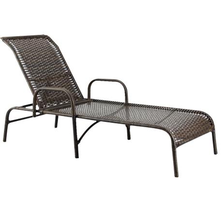 Cadeira espreguiçadeira Esteira p piscina com regulagem 01 - VL DECOR -  Espreguiçadeira - Magazine Luiza