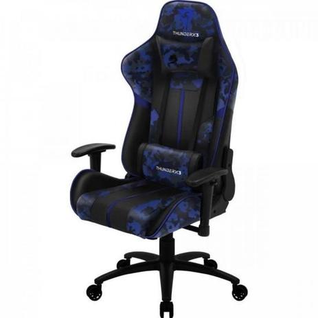 Cadeira Gamer BC3 CAMO/AZ Admiral THUNDERX3 - LOJA ZAAZ Menor preço em Cadeira Gamer BC3 CAMO/AZ Admiral THUNDERX3 - LOJA ZAAZ