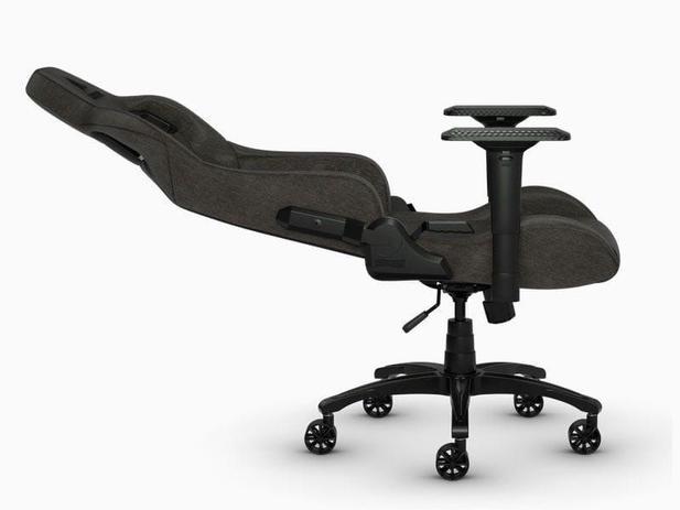 Cadeira Gamer Corsair T3 Rush Preta Acinzentada Menor preço em Cadeira Gamer Corsair T3 Rush Preta Acinzentada