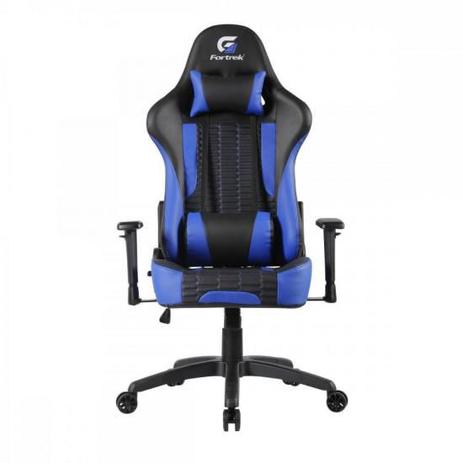 Cadeira Gamer Cruiser Preta/Azul FORTREK Menor preço em Cadeira Gamer Cruiser Preta/Azul FORTREK
