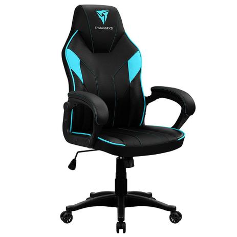 Cadeira Gamer EC1 ThunderX3 Reclinável Azul Ciano - Flex mesas e cadeiras é boa?