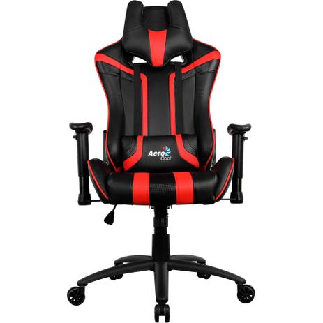 Cadeira Gamer Profissional AC120 EN59657 PRETA/VERMELHA Aerocool Menor preço em Cadeira Gamer Profissional AC120 EN59657 PRETA/VERMELHA Aerocool