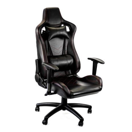 Cadeira Gamer Racer Giratória Gallant Altura Regulável Preta e Vermelha GCD100RPUA-PT Menor preço em Cadeira Gamer Racer Giratória Gallant Altura Regulável Preta e Vermelha GCD100RPUA-PT