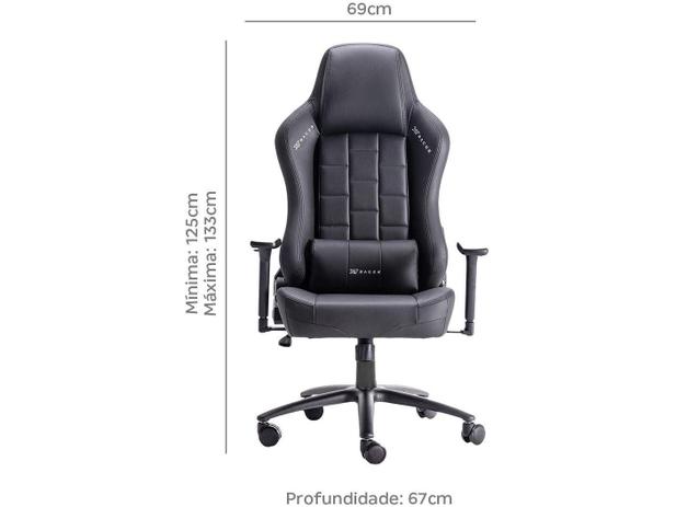 Cadeira Gamer XT Racer Reclinável Preta Armor X1 Series XTR-009