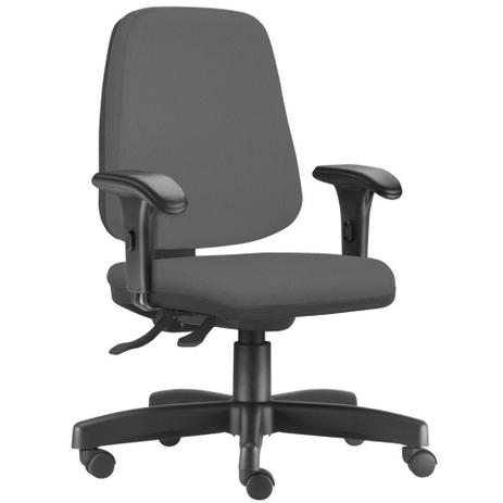 Cadeira Giratória Job Diretor Executiva Suede Cinza - Lyam Decor Menor preço em Cadeira Giratória Job Diretor Executiva Suede Cinza - Lyam Decor