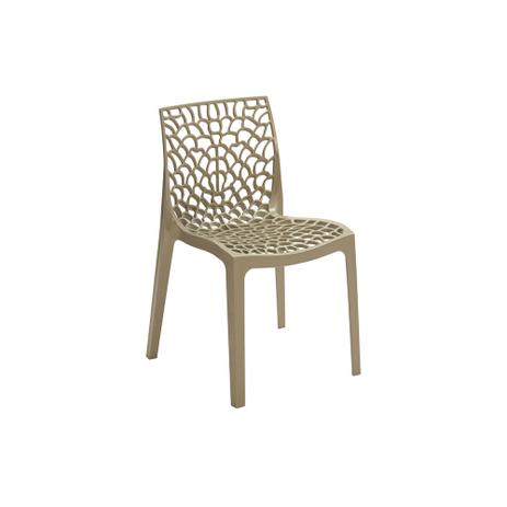Cadeira Gruvyer Polipropileno Fendi Sem Braço - Oia decor Menor preço em Cadeira Gruvyer Polipropileno Fendi Sem Braço - Oia decor