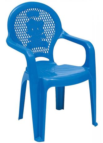 Cadeira Infantil Azul Estampada Catty Tramontina 92264070 Menor preço em Cadeira Infantil Azul Estampada Catty Tramontina 92264070