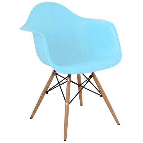 Cadeira Infantil Com Braço Eames Azul - Ecadeiras Menor preço em Cadeira Infantil Com Braço Eames Azul - Ecadeiras