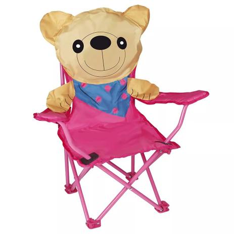 Cadeira Infantil Dobrável Sanfonada Ursinhos Mor 2090 - Met. mor Menor preço em Cadeira Infantil Dobrável Sanfonada Ursinhos Mor 2090 - Met. mor
