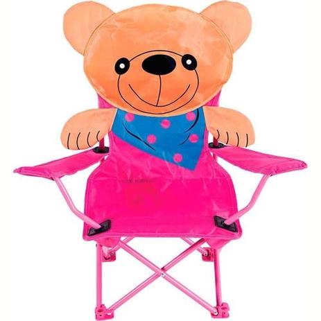 Cadeira Infantil Dobrável Ursinhos - Mor Menor preço em Cadeira Infantil Dobrável Ursinhos - Mor