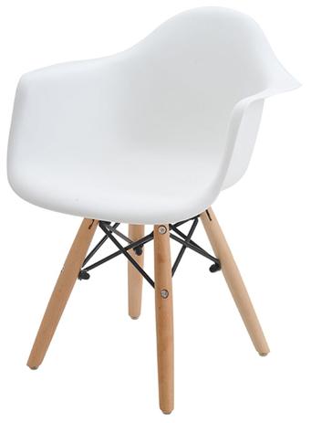 Cadeira INFANTIL Eames Eiffel com Braco PP Branco - 38204 - Sun house Menor preço em Cadeira INFANTIL Eames Eiffel com Braco PP Branco - 38204 - Sun house