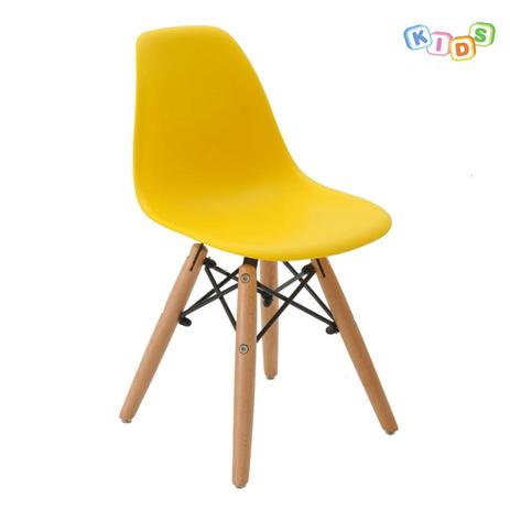 Cadeira Infantil Eiffel Eames DSW Amarela - Decor design Menor preço em Cadeira Infantil Eiffel Eames DSW Amarela - Decor design