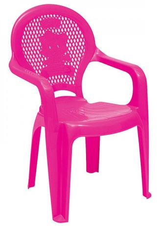 Cadeira Infantil Rosa Estampada Catty Tramontina 92264060 Menor preço em Cadeira Infantil Rosa Estampada Catty Tramontina 92264060