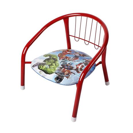 Cadeira infatil em metal poltrona cadeirinha criança menino heróis avengers - Etitoys Menor preço em Cadeira infatil em metal poltrona cadeirinha criança menino heróis avengers - Etitoys
