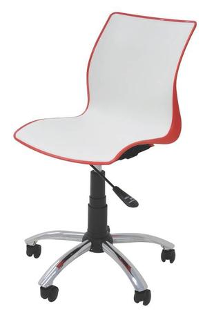 Cadeira Maja Com Rodizio Cor Vermelho Com Branco - 19607 - Tramontina Menor preço em Cadeira Maja Com Rodizio Cor Vermelho Com Branco - 19607 - Tramontina