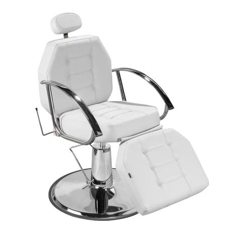 Cadeira Maquiagem Reclinável Linea Luxo - Braço Cromado - Pé Redondo - Tera móveis Menor preço em Cadeira Maquiagem Reclinável Linea Luxo - Braço Cromado - Pé Redondo - Tera móveis