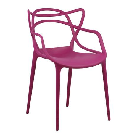 Cadeira Masters Rosa Shock em Polipropileno - Moveis mgm é ruim? Cadeira Masters Rosa Shock em Polipropileno - Moveis mgm é boa?
