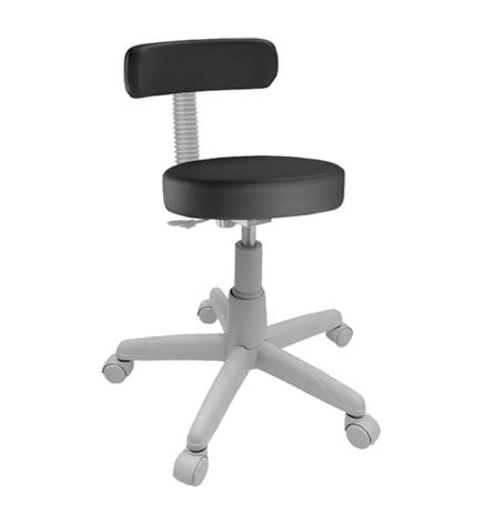 Cadeira Mocho Para Clinicas e Consultórios Preto Base Cinza - Flex mesas e cadeiras Menor preço em Cadeira Mocho Para Clinicas e Consultórios Preto Base Cinza - Flex mesas e cadeiras