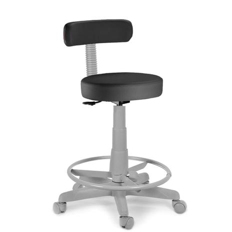 Cadeira Mocho Para Clinicas Preto Com Apoio os Para Pés Base Cinza - Flex mesas e cadeiras Menor preço em Cadeira Mocho Para Clinicas Preto Com Apoio os Para Pés Base Cinza - Flex mesas e cadeiras