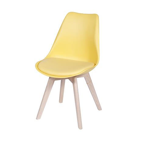 Cadeira Modesti Sala De Jantar 49X42,5X83Cm Amarelo - Or design Menor preço em Cadeira Modesti Sala De Jantar 49X42,5X83Cm Amarelo - Or design