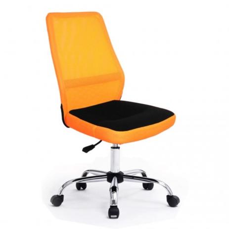 Cadeira Office Teen Laranja/Preto BCH-31OBK Bluecase - 03941 é boa?