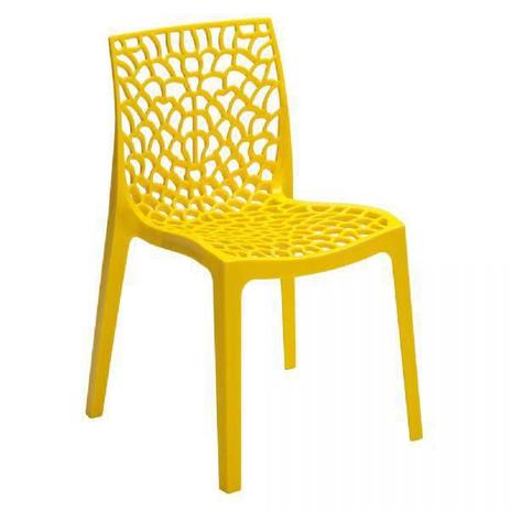 Cadeira Or Design Gruvyer Amarelo Menor preço em Cadeira Or Design Gruvyer Amarelo