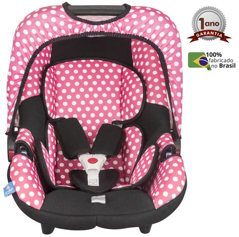 Cadeira para Auto 0 a 13kgs Bebê Conforto Rosa Pink Bolinha Protek Baby é boa?