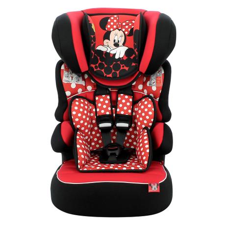 Cadeira Para Auto - De 09 a 36 kg - Beline Luxe - Disney - Minnie Mouse - Red - Team Tex Menor preço em Cadeira Para Auto - De 09 a 36 kg - Beline Luxe - Disney - Minnie Mouse - Red - Team Tex
