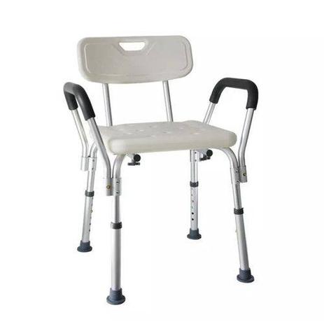 Cadeira para banho até 110kg de alumínio ajustável descanso de braço facilitar a utilização do vaso sanitário - Mebuki é ruim? Cadeira para banho até 110kg de alumínio ajustável descanso de braço facilitar a utilização do vaso sanitário - Mebuki é boa?