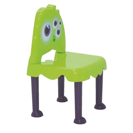 Cadeira plastica infantil montavel monster verde e lilas - Tramontina Menor preço em Cadeira plastica infantil montavel monster verde e lilas - Tramontina