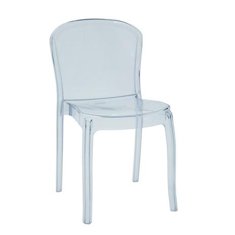 Cadeira plastica monobloco anna transparente - Tramontina Menor preço em Cadeira plastica monobloco anna transparente - Tramontina
