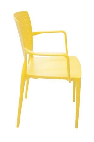 Cadeira Plástica Monobloco Com Bracos Safira Amarela Tramontina 92049/000 - Tramontina delta é boa?