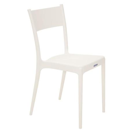 Cadeira plastica monobloco diana branca - Tramontina Menor preço em Cadeira plastica monobloco diana branca - Tramontina